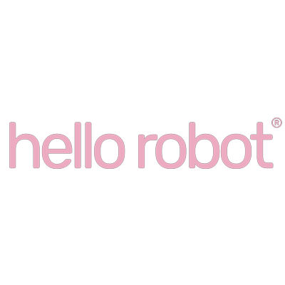 "Logo for hello robot"